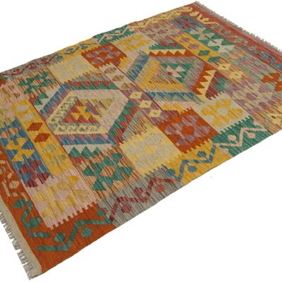 140x97  CM Autentik Kilim Kelem Original Hand Made Classic STYL - EASY TO CLEAN