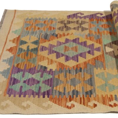 128x76 CM Autentik Kilim Kelem Original Hand Made Classic STYL - EASY TO CLEAN