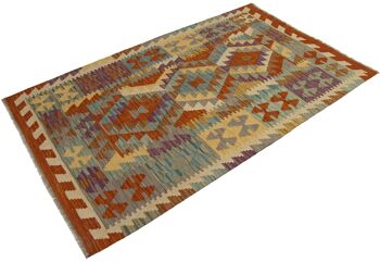 142x87 CM Autentik Kilim Kelem STYLE Classique Original Fabriqué à la Main - FACILE À NETTOYER 1