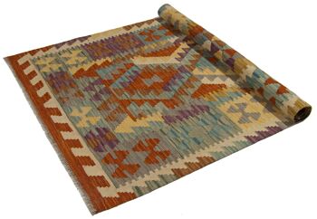 142x87 CM Autentik Kilim Kelem STYLE Classique Original Fabriqué à la Main - FACILE À NETTOYER 4