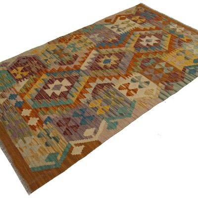 140x82 CM Autentik Kilim Kelem Original Hand Made Classic STYL - EASY TO CLEAN