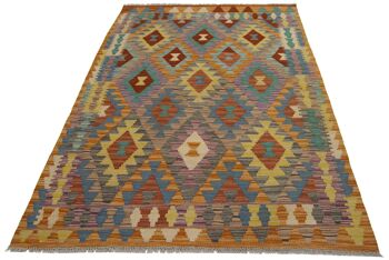 155x105 CM Autentik Kilim Kelem STYLE Classique Original Fabriqué à la Main - FACILE À NETTOYER 1