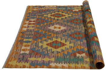 155x105 CM Autentik Kilim Kelem STYLE Classique Original Fabriqué à la Main - FACILE À NETTOYER 4