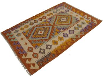 116x79 CM Autentik Kilim Kelem STYLE Classique Original Fabriqué à la Main - FACILE À NETTOYER 1