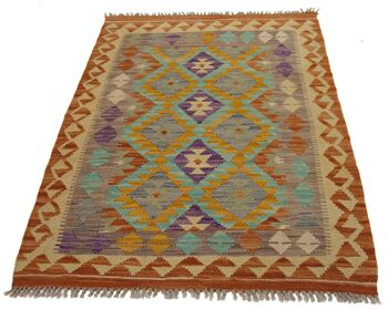 122x85 CM Autentik Kilim Kelem STYLE Classique Original Fabriqué à la Main - FACILE À NETTOYER 5