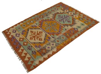 Autentik Kilim Kelem Original Hand Made Classic STYL - FACILE À NETTOYER 115x80 CM 1