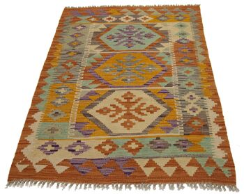 Autentik Kilim Kelem Original Hand Made Classic STYL - FACILE À NETTOYER 115x80 CM 2