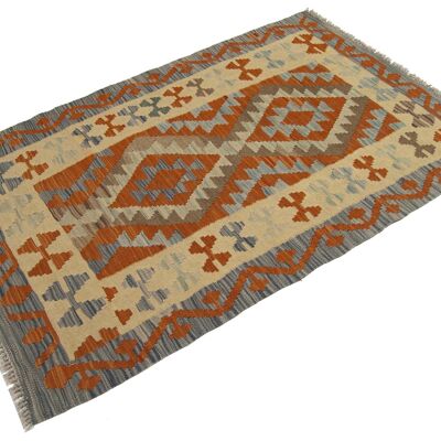 118X77 CM Autentik Kilim Kelem Original Hand Made Classic STYL - EASY TO CLEAN