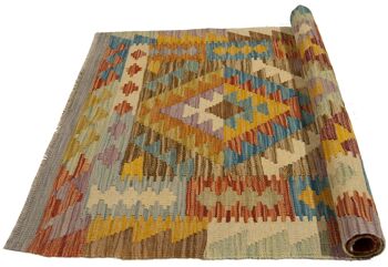 123X80 CM Autentik Kilim Kelem Original STYLE Classique Fait Main - FACILE À NETTOYER 1