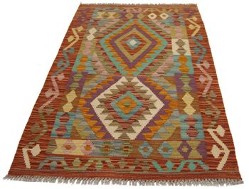 125x80 CM Autentik Kilim Kelem Original Fait Main - STYLE Classique - FACILE À NETTOYER 4