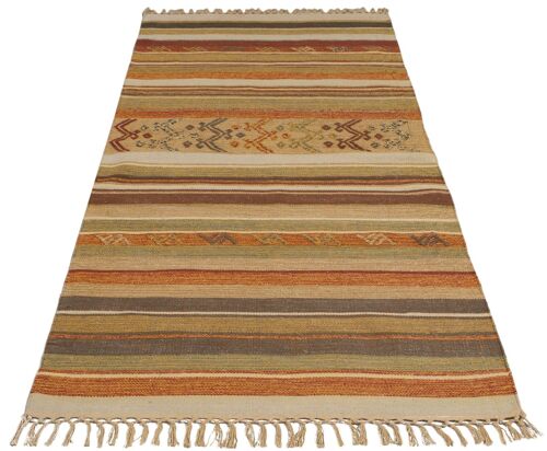220x150 CM Kilim Original, Authentic Hand Made With Certificate of Authentici