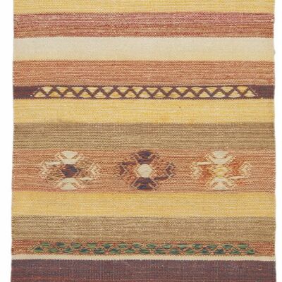 (180x60 cm) kilim indiano originale fatto a mano - (Galleria farah1970)