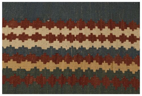 Originale Autentico kilim offerta PURA LANA (250X141 cm)