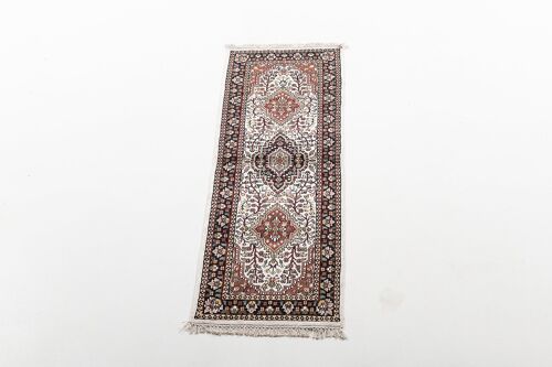 185x60 CM Tappeto Carpet Tapis Teppich Alfombra Rug Kashmir (Hand Made)