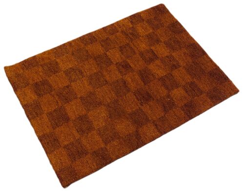 Modern Indian Wool Teppich Original Certificated CM 90x60