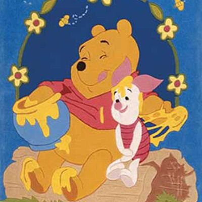 Kinder Teppich Original der Marke DISNEY-168x115 Cm