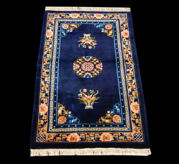 Tapis Tapis Teppich Alfombra Rug (Hand Made) Chine CM 154x94 1