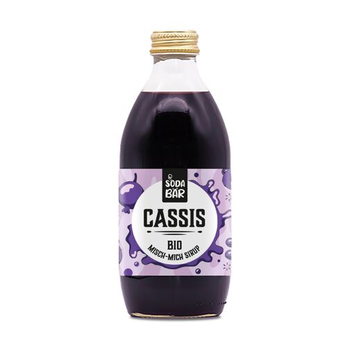 Syrup BIO Cassis