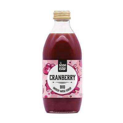 ORGANIC cranberry syrup