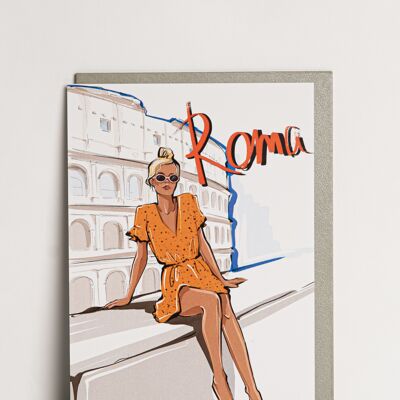 carte de voyage Roma