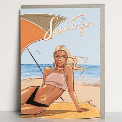 Saint Tropez travel map