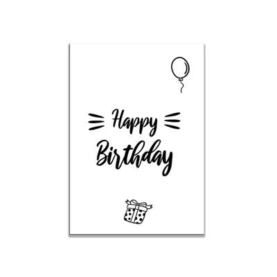 Minikaart | Happy Birthday