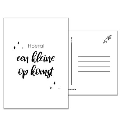 Kaart | Hoera een kleine op komst