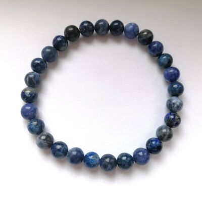 Bracelet sodalite + lapis-lazuli