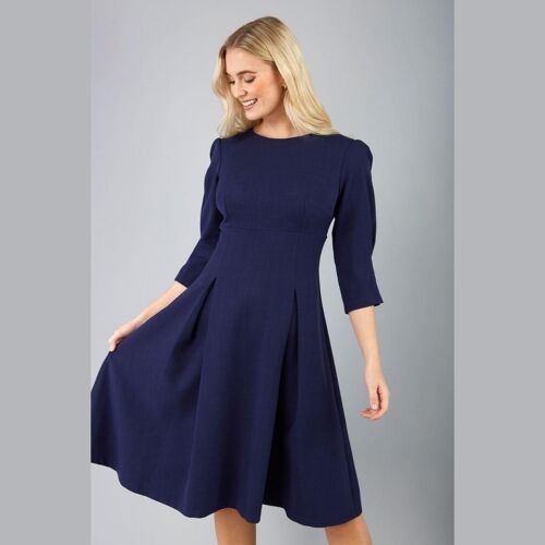 Harpsden Swing Dress Navy