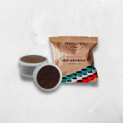 Coffee capsules for espresso 100% arabica - 100 pieces