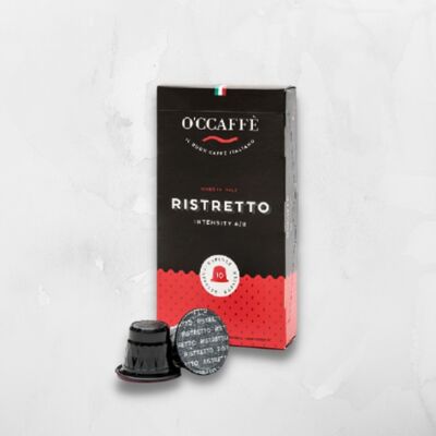 Cápsula de café compatible con Nespresso Ristretto