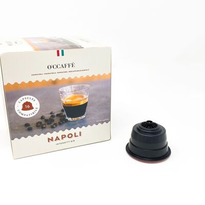 Capsule Caffè Dolce Gusto compatible Naples - 16 capsules