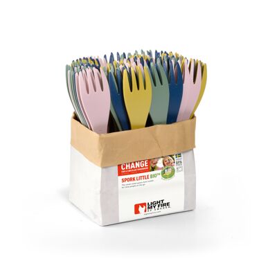 Spork little BIO nature, KraftBag 60pcs