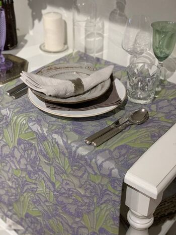 IRIS - SET DE TABLE LONG 1