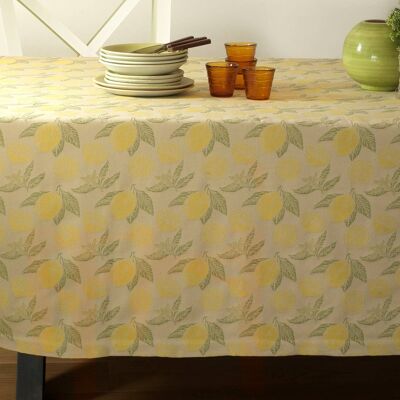 Nappe Limoncello en pur coton