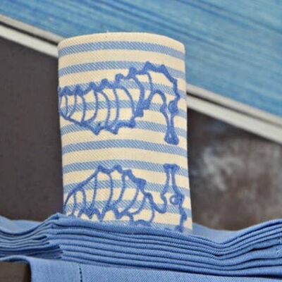 SEAHORSE - POMEGRANATE COOKING TOWEL