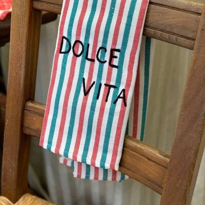 Dolce Vita tea towel