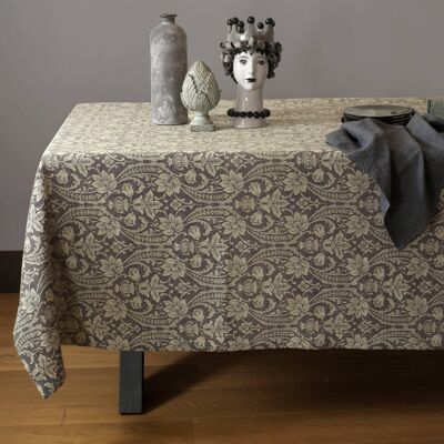 Woman Tablecloth of Cups - Dark Colors