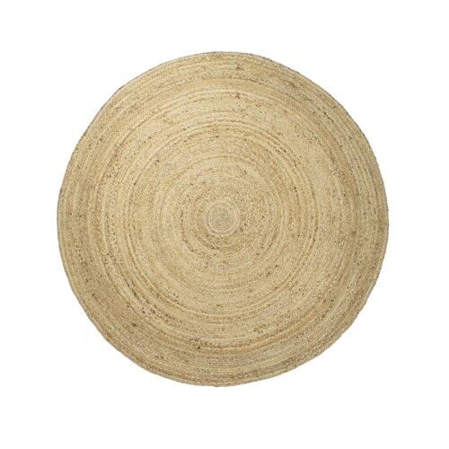 Jute buitenkleed 200 cm Rond Naturel