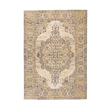 Tapis Vintage Jaune/jaune ocre Shiva 160 x 230cm 1