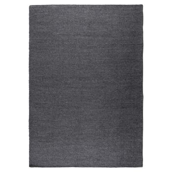 Tapis en Laine Gris Foncé 200x290cm 1