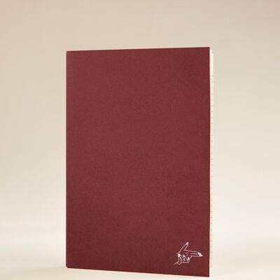 A5 Notebook - Bordeaux Baby