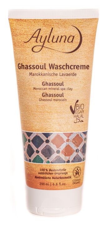 Crème lavante au ghassoul 1