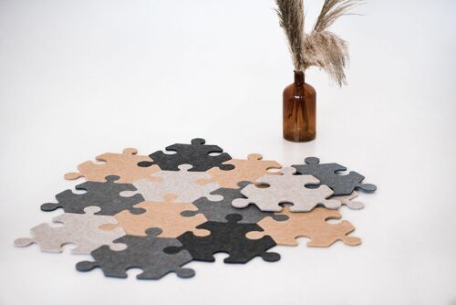 Felt carpet STYLE PUZZLE