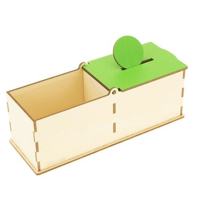Montessori box with the round