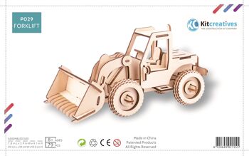 Kit de construction Bulldozer 2