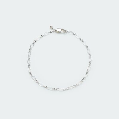 Coral bracelet silver