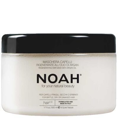 NOAH – 2.3 Maschera Rigenerante per Capelli con Olio di Argan 500ML