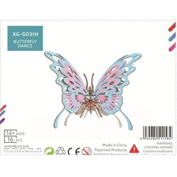 Kit de couleurs papillon 3