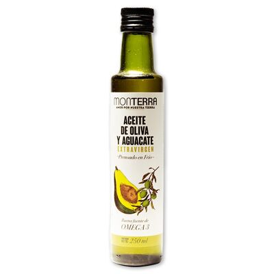 Olio di avocado con oliva
